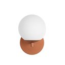 Ver imagem 3 de Arandela Luminária Cristal Globo 10 Cm Moderno Cobre 009