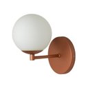 Ver imagem 2 de Arandela Luminária Cristal Globo 10 Cm Moderno Cobre 009