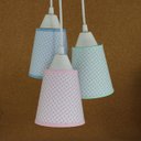 Ver imagem 4 de Lustre Pendente Quarto Bebê Candy Colors Infantil Arabescos