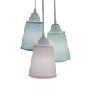 Ver imagem 2 de Lustre Pendente Quarto Bebê Candy Colors Infantil Arabescos