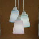 Ver imagem 3 de Lustre Pendente Quarto Bebê Candy Colors Infantil Arabescos