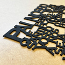 Ver imagem 3 de Painel Oração Pai Nosso em Relevo Mdf 3mm Quarto Sala Parede