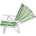 Ver imagem 5 de Cadeira de Praia Mor Reclinável Aluminio