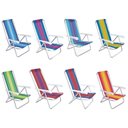 Ver imagem 1 de Cadeira de Praia Mor Reclinável Aluminio