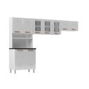 Ver imagem 1 de Kit de Cozinha Compacta Mirage Aço 3 Peças (2 Aéreos + 1 Paneleiro) Czc40 Branco - Telasul