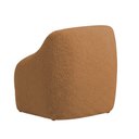 Ver imagem 6 de Poltrona Decorativa Vitta Pés Madeira Bouclé Terracota - Nexta Casa