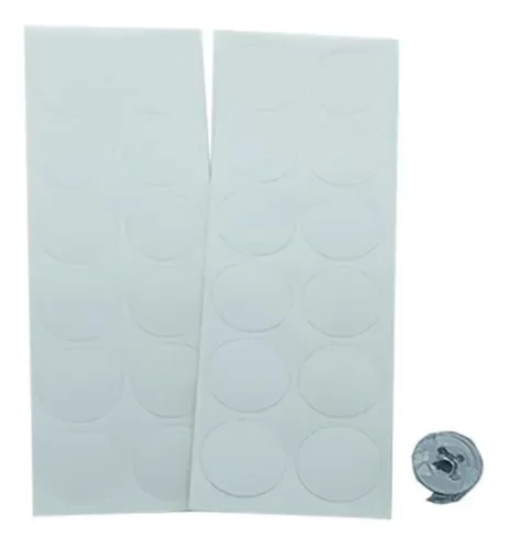 Ver imagem 5 de Kit C/ 200 Tambor Minifix 15X11 Natural P/15mm + 200 Tapa Furos Adesivos Branco Tx 19mm