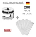 Ver imagem 3 de Kit C/ 200 Tambor Minifix 15X11 Natural P/15mm + 200 Tapa Furos Adesivos Branco Tx 19mm