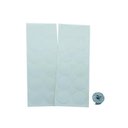 Ver imagem 2 de Kit C/ 200 Tambor Minifix 15X11 Natural P/15mm + 200 Tapa Furos Adesivos Branco Tx 19mm