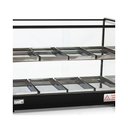 Ver imagem 4 de Estufa Vitrine Quadrada Dupla Led 8 Bandejas Evr Titã 220v