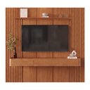 Ver imagem 2 de Painel com Rack para TV até 75 Polegadas 3 Gavetas 234CMX250CM Ripado 100% MDF Apolo