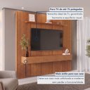 Ver imagem 7 de Painel com Rack para TV até 75 Polegadas 3 Gavetas 234CMX250CM Ripado 100% MDF Apolo
