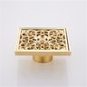 Ralo Trabalhado Quadrado 10x10 Cm Dreno Anti Odor Moderno - 1