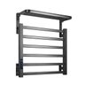Toalheiro Elétrico Térmico Aquecido 45x 50 Preto 110v - 1