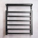 Ver mais imagens de Toalheiro Elétrico Térmico Aquecido 45x 50 Preto 110v