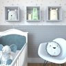 Conjunto 3 Nichos para Quarto Infantil - 7
