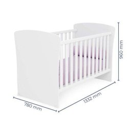 Berço Mini Cama com Perfil Doce Sonho Qmovi - 4 Berço Mini Cama com Perfil Doce Sonho Qmovi - 4