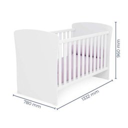 Berço Mini Cama com Perfil Doce Sonho Qmovi - 4