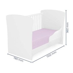 Berço Mini Cama com Perfil Doce Sonho Qmovi - 5