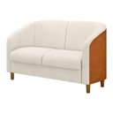 Ver imagem 4 de Conjunto de Sofá Dolar 2 Lugares Fixo 120cm Caramelo Sallar Home