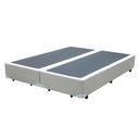 Ver imagem 4 de Cama Base Box Casal Bipartido 138x188 Sintético Branco