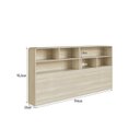 Ver imagem 2 de Estante Organizadora 194cm para Cama com Cantos Arrendondados Linha Infanto Completa Móveis