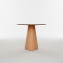 Ver imagem 5 de Mesa de Jantar Redonda Laminado em Madeira 90cm Cairo Marrom