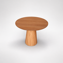 Ver imagem 7 de Mesa de Jantar Redonda Laminado em Madeira 90cm Cairo Marrom