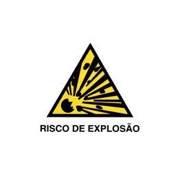 Placa Risco de Explosão - A3 - 1