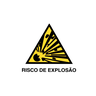 Placa Risco de Explosão - A3 - 1