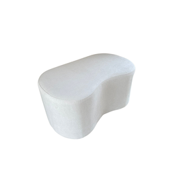 Puff Decorativo Lexus Orgânico Boucle Bege - 1