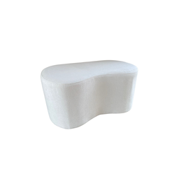 Puff Decorativo Lexus Orgânico Boucle Bege - 2