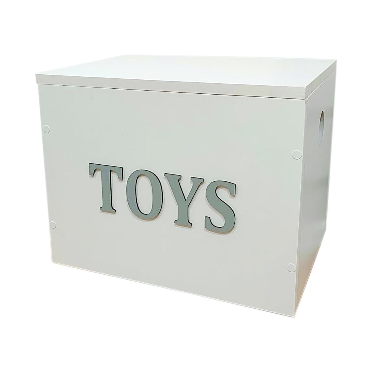 Mini Baú Toy Box Organizador De Brinquedos Com Tampa - 2