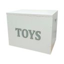 Ver imagem 2 de Mini Baú Toy Box Organizador De Brinquedos Com Tampa