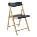 Ver imagem 1 de Cadeira Dobrável Potenza Madeira Tramontina Acento Preto