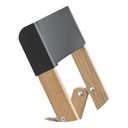 Ver imagem 4 de Cadeira Dobrável Potenza Madeira Tramontina Acento Preto