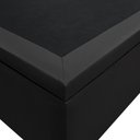 Ver imagem 3 de Base Box Baú para Cama Solteiro 88x188cm Liz S05 Sintético Preto - Mpozenato