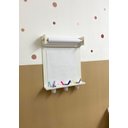 Ver imagem 4 de Painel Lousa Infantil Criativa Montessori Educativa Branca para Pintar e Colorir + Rolo de Papel Par