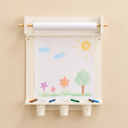 Ver imagem 7 de Painel Lousa Infantil Criativa Montessori Educativa Branca para Pintar e Colorir + Rolo de Papel Par