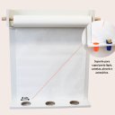 Ver imagem 5 de Painel Lousa Infantil Criativa Montessori Educativa Branca para Pintar e Colorir + Rolo de Papel Par