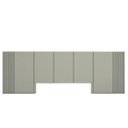 Ver imagem 7 de Cama King 2,01m Cabeceira 3,50m e 2 Mesas sob Medida em Mdf Cor:prata