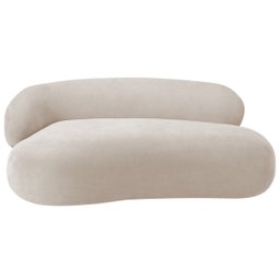 Divã Recamier Luxo Decorativo Canadá 150cm Linho L.d - 1