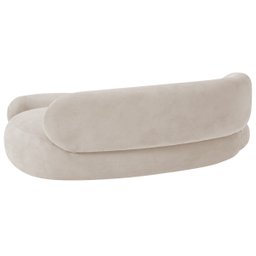 Divã Recamier Luxo Decorativo Canadá 150cm Linho L.d - 9