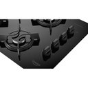 Ver imagem 2 de Cooktop 4 Bocas Dako Supreme a Gás Acendimento Automático e Tripla Chama Preto Bivolt