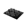 Cooktop 4 Bocas Dako Supreme a Gás Acendimento Automático e Tripla Chama Preto Bivolt  - 3