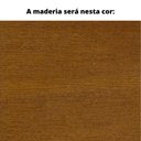 Ver imagem 2 de Mesa de Jantar Retangular 220cm Mh-5346 Madeira Amêndoa Vidro Off White