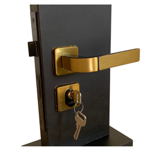 Fechadura para Porta Quarto Sala Externa Modena Bronze Mgm