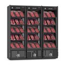 Ver imagem 2 de Visa Cooler Extra Frio 3 Portas Vidro Aquecido Preto/preto Vcef3p 220v - Refrimate