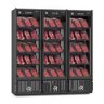 Visa Cooler Extra Frio 3 Portas Vidro Aquecido Preto/preto Vcef3p 220v - Refrimate - 2