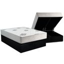 Ver imagem 1 de Cama Box Baú Queen + Colchão Anatômico Inovaflex Comfort Premium